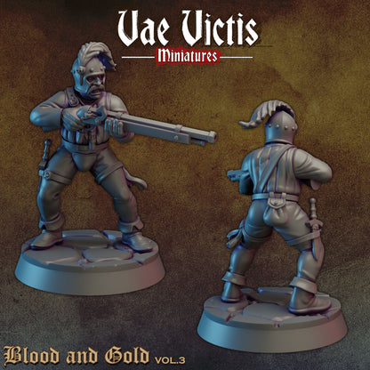 Sword for Hire Set Part 8 by Vae Victis Miniatures 28mm or 32mm scale Fantasy Miniature VVM 0133