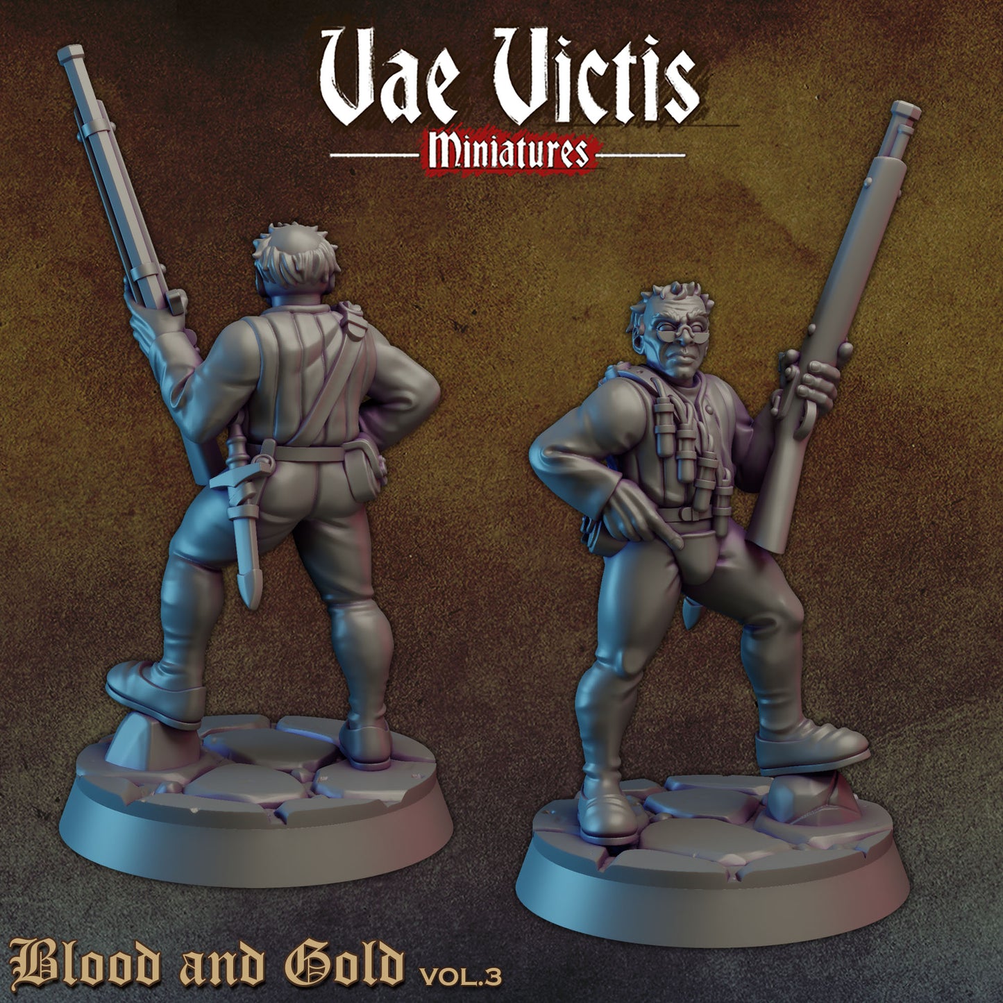 Sword for Hire Set Part 8 by Vae Victis Miniatures 28mm or 32mm scale Fantasy Miniature VVM 0133