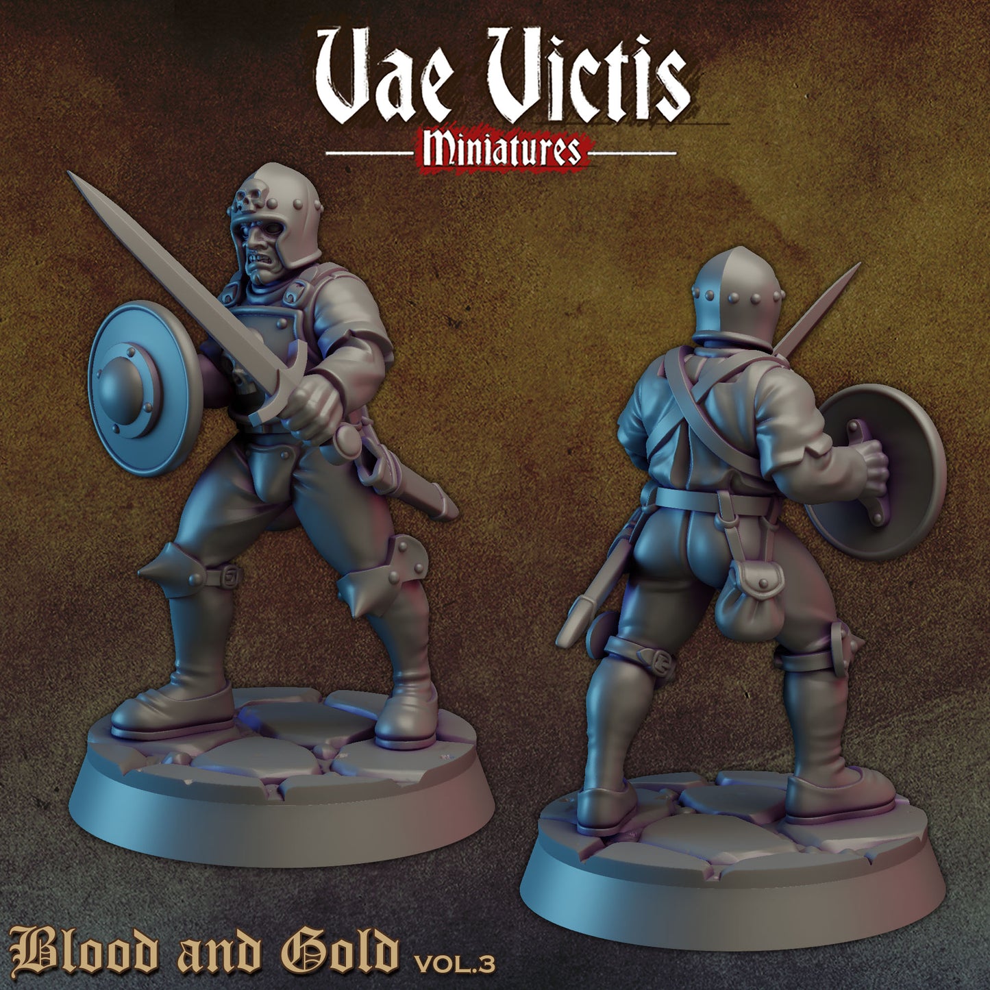 Sword for Hire Set Part 8 by Vae Victis Miniatures 28mm or 32mm scale Fantasy Miniature VVM 0133