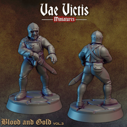 Sword for Hire Set Part 8 by Vae Victis Miniatures 28mm or 32mm scale Fantasy Miniature VVM 0133