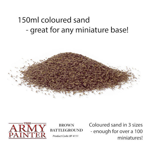 The Army Painter - Battlefield Basing - Brown Battleground