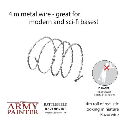 The Army Painter - Battlefield Basing - Battlefield Razorwire