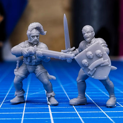 Sword for Hire Set Part 8 by Vae Victis Miniatures 28mm or 32mm scale Fantasy Miniature VVM 0133