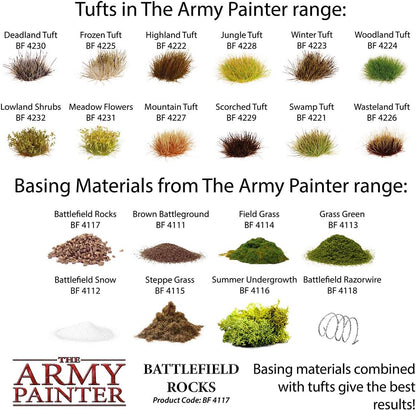 The Army Painter - Battlefield Basing - Battlefield Rocks