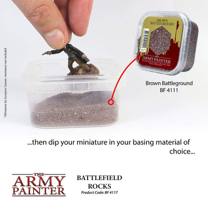 The Army Painter - Battlefield Basing - Battlefield Rocks