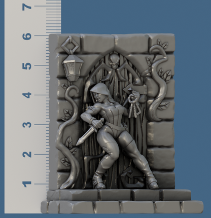 Adriana Thief by Artisan Guild Heroic 32mm Scale Fantasy Miniature AG1206
