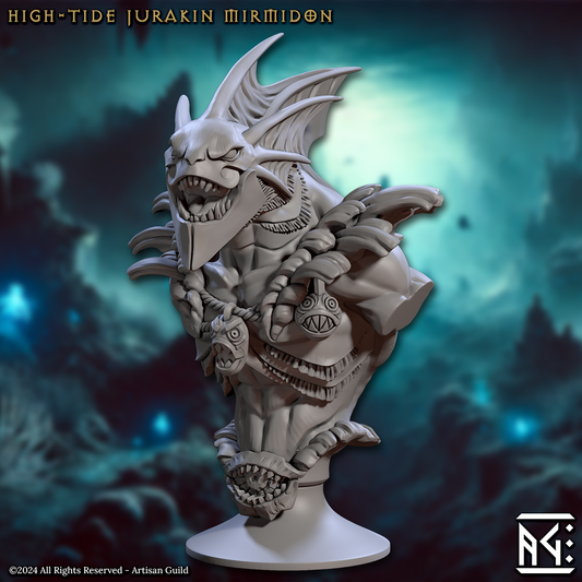 Jurakin Mirmidon Bust by Artisan Guild Fantasy Collectible AG1316