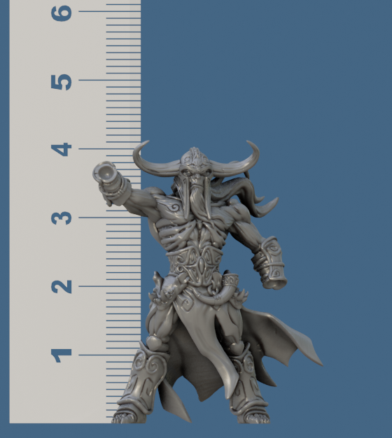 Baldur the Invincible by Artisan Guild Heroic 32mm Scale Fantasy Miniature AG1201