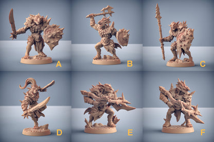 Blackrazor Hobgoblins Bundle Set by Artisan Guild Heroic 32mm Scale Fantasy Miniature AG1205