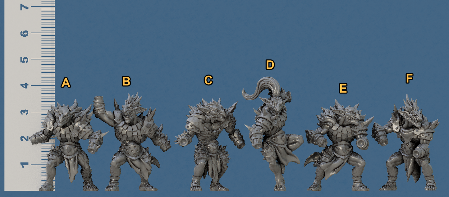 Blackrazor Hobgoblins Bundle Set by Artisan Guild Heroic 32mm Scale Fantasy Miniature AG1205