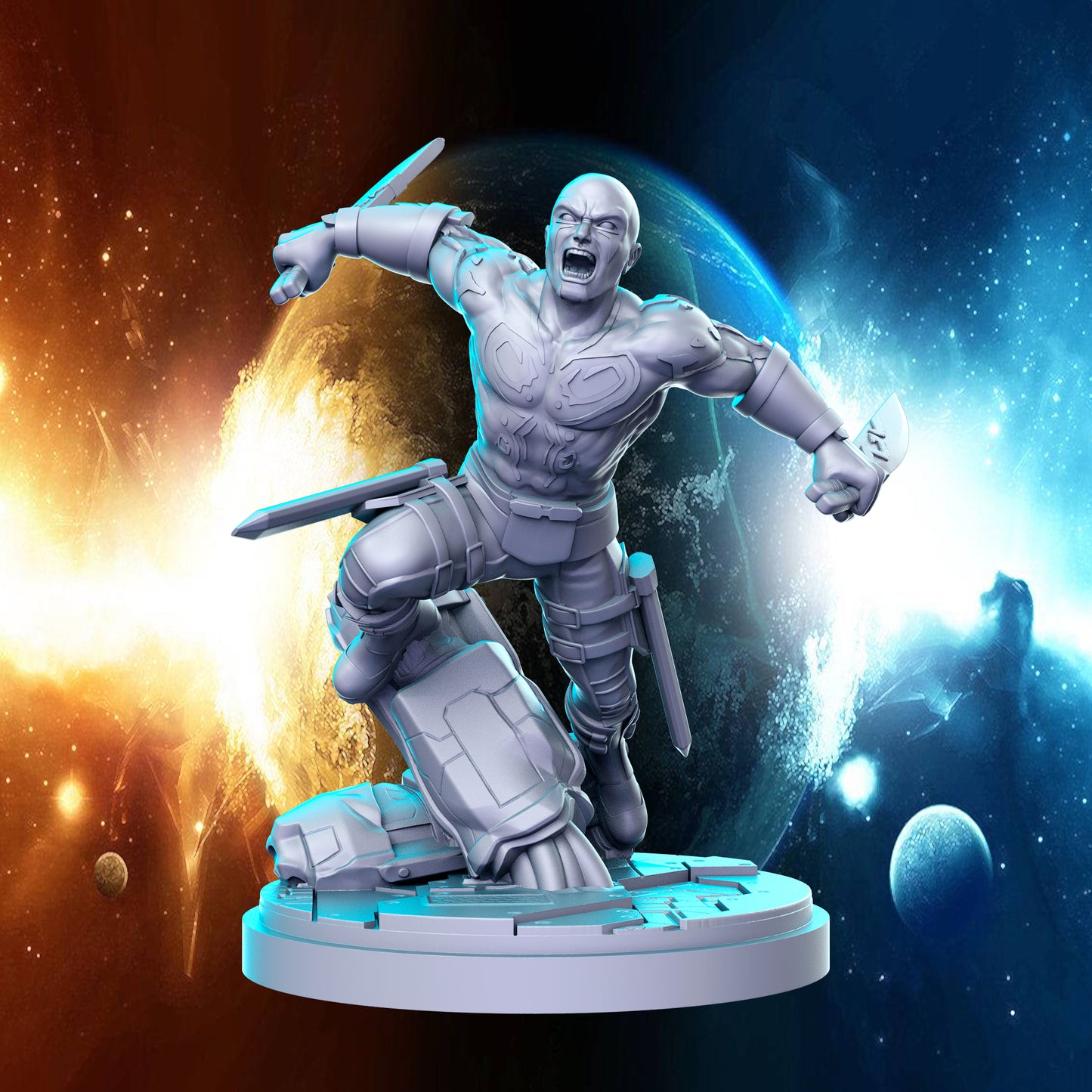 Drax by RN Estudio Heroic Scale Fantasy Miniature RN 0172