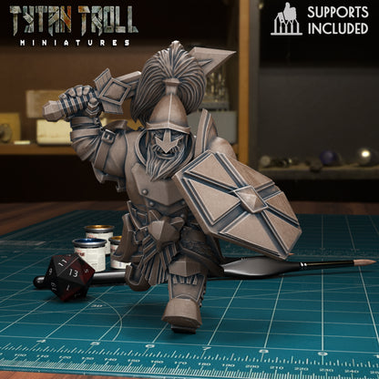 Dwarf Guard Set by TytanTroll 32mm miniatures