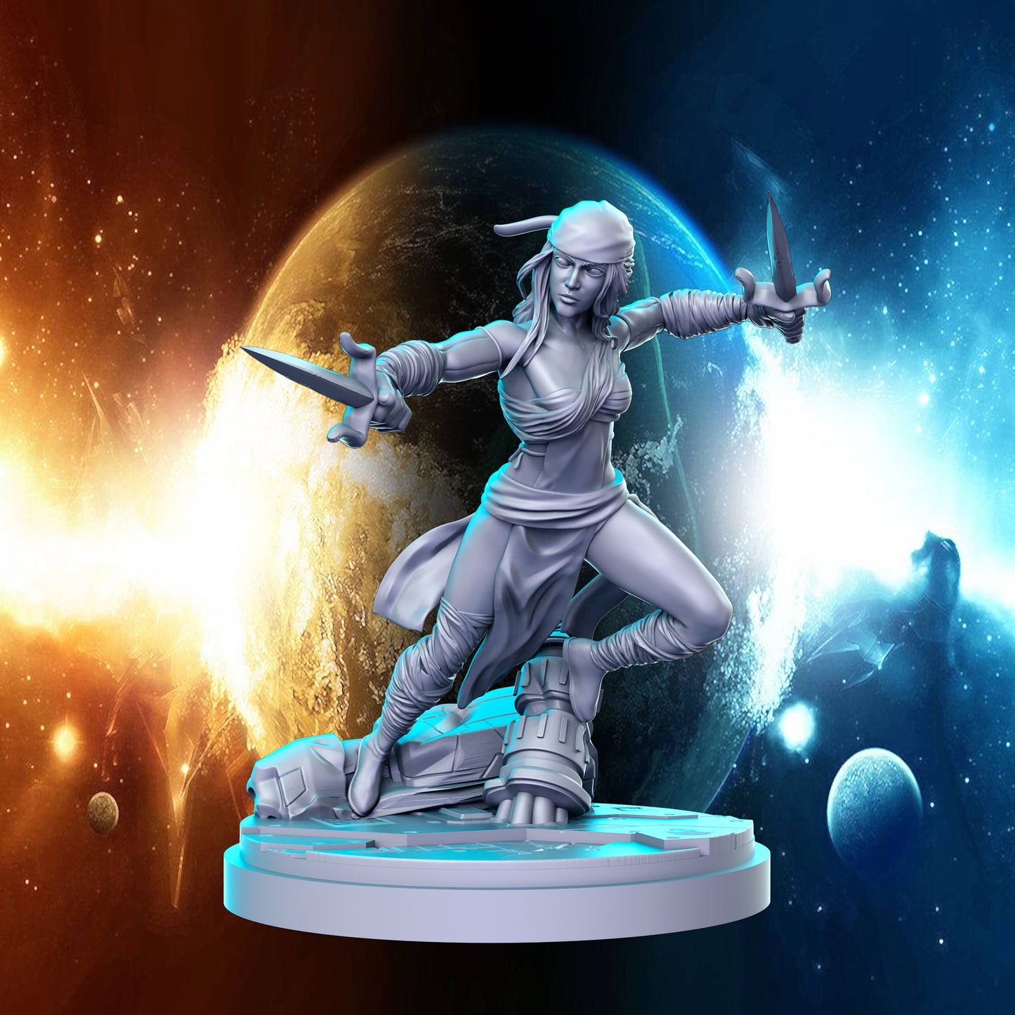 Elektra by RN Estudio Heroic Scale Fantasy Miniature RN 0172