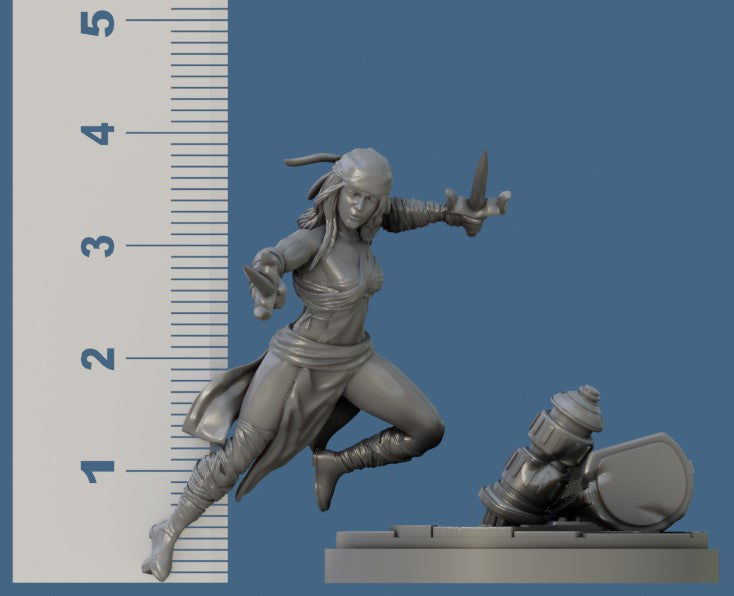 Elektra by RN Estudio Heroic Scale Fantasy Miniature RN 0172