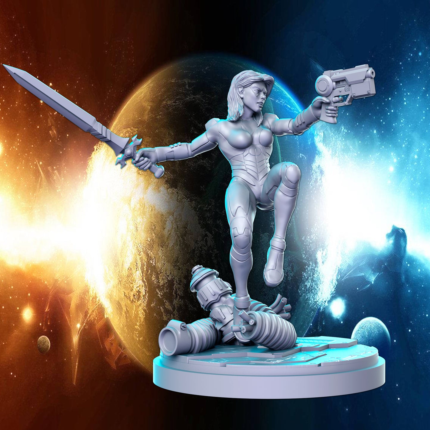 Gamora by RN Estudio Heroic Scale Fantasy Miniature RN 0172