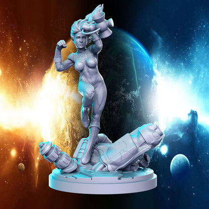 Green Lantern Jessica by RN Estudio Heroic Scale Fantasy Miniature RN 0181