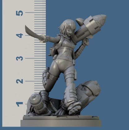 GwenPool by RN Estudio Heroic Scale Fantasy Miniature RN 0176