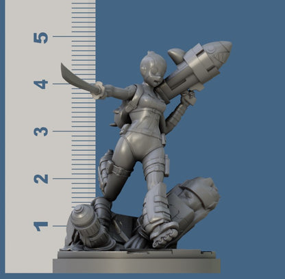 GwenPool by RN Estudio Heroic Scale Fantasy Miniature RN 0176