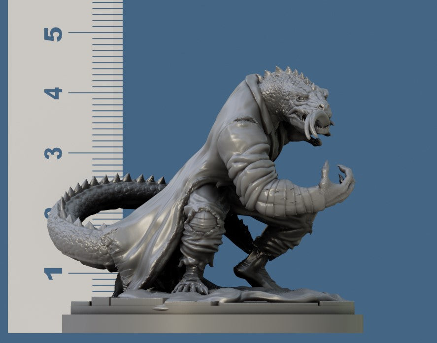 The Lizard by RN Estudio Heroic Scale Fantasy Miniature RN 0176