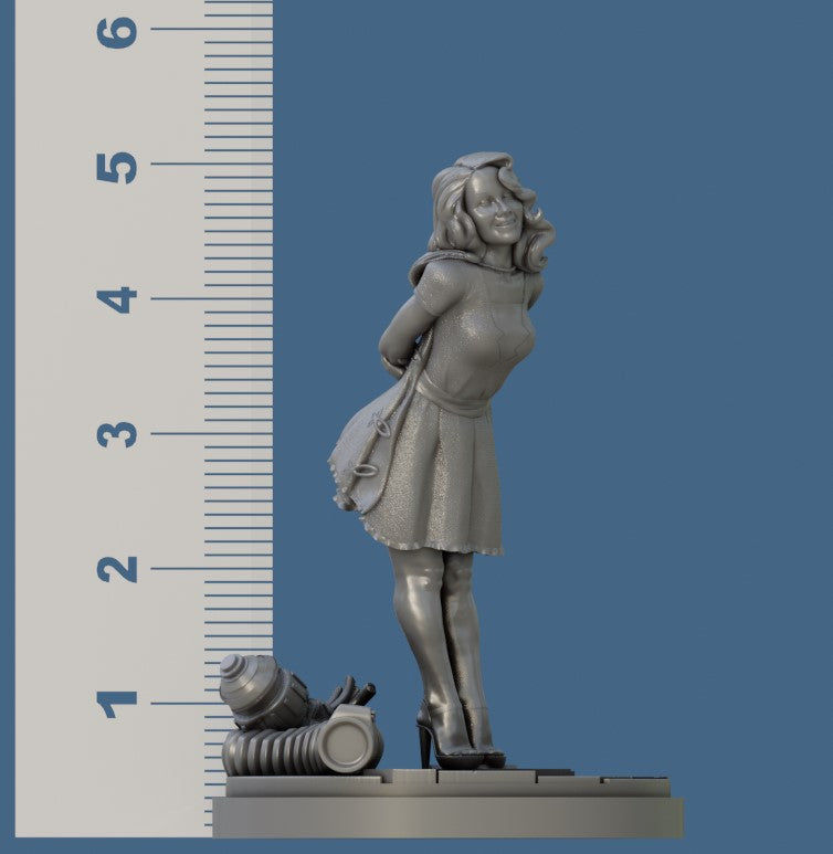 Mary Marvel by RN Estudio Heroic Scale Fantasy Miniature RN 0181