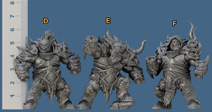 Frostmetal Clan Orcs Bundle Set by Artisan Guild Heroic 32mm Scale Fantasy Miniature AG1203