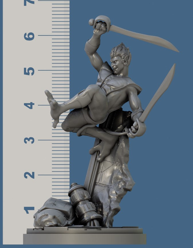 Nightcrawler by RN Estudio Heroic Scale Fantasy Miniature RN 0174