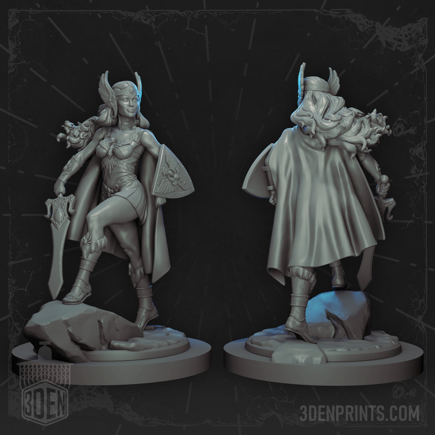 She-Ra by RN Estudio Heroic Scale Fantasy Miniature RN 0183