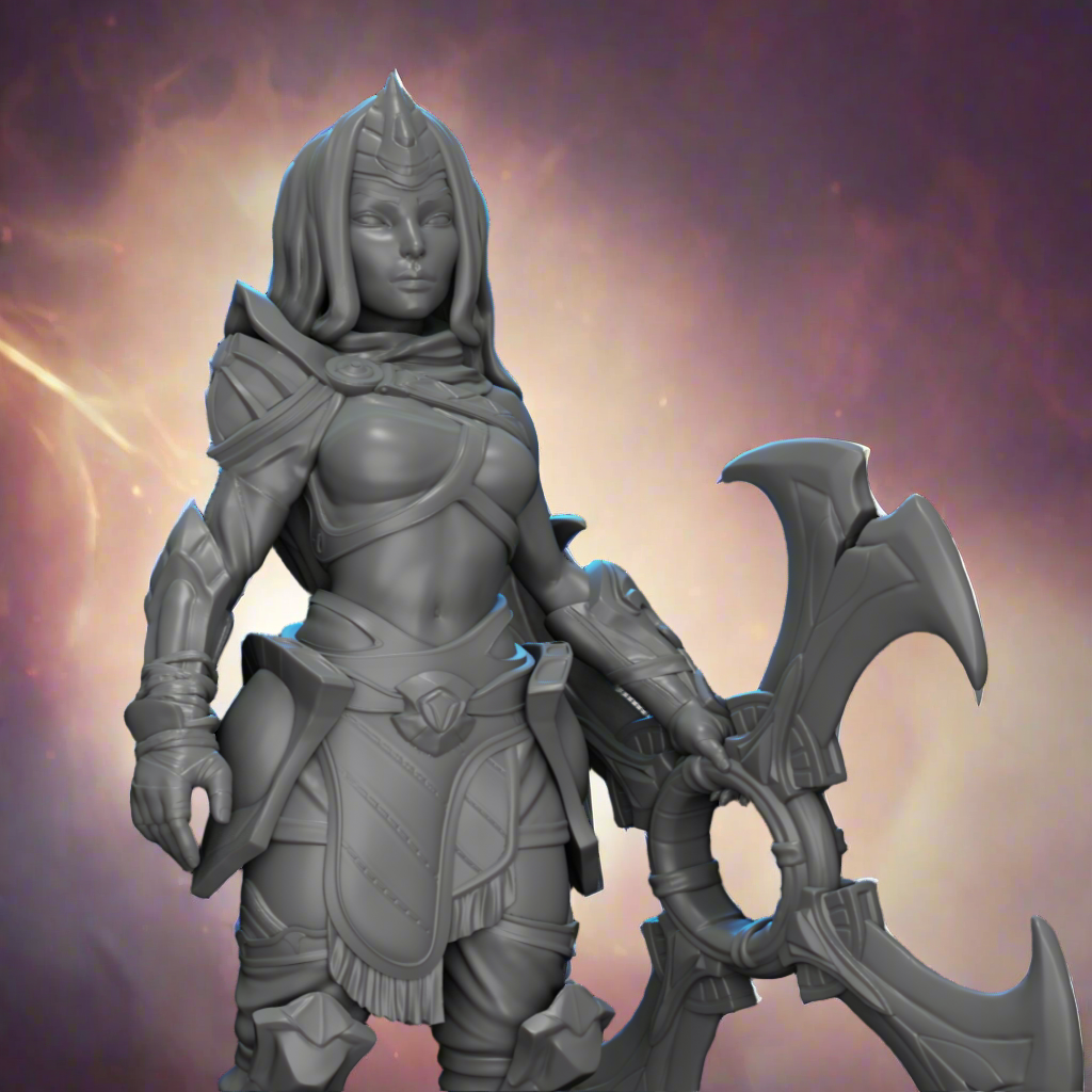 Sivir by RN Estudio Heroic Scale Fantasy Miniature RN 0183