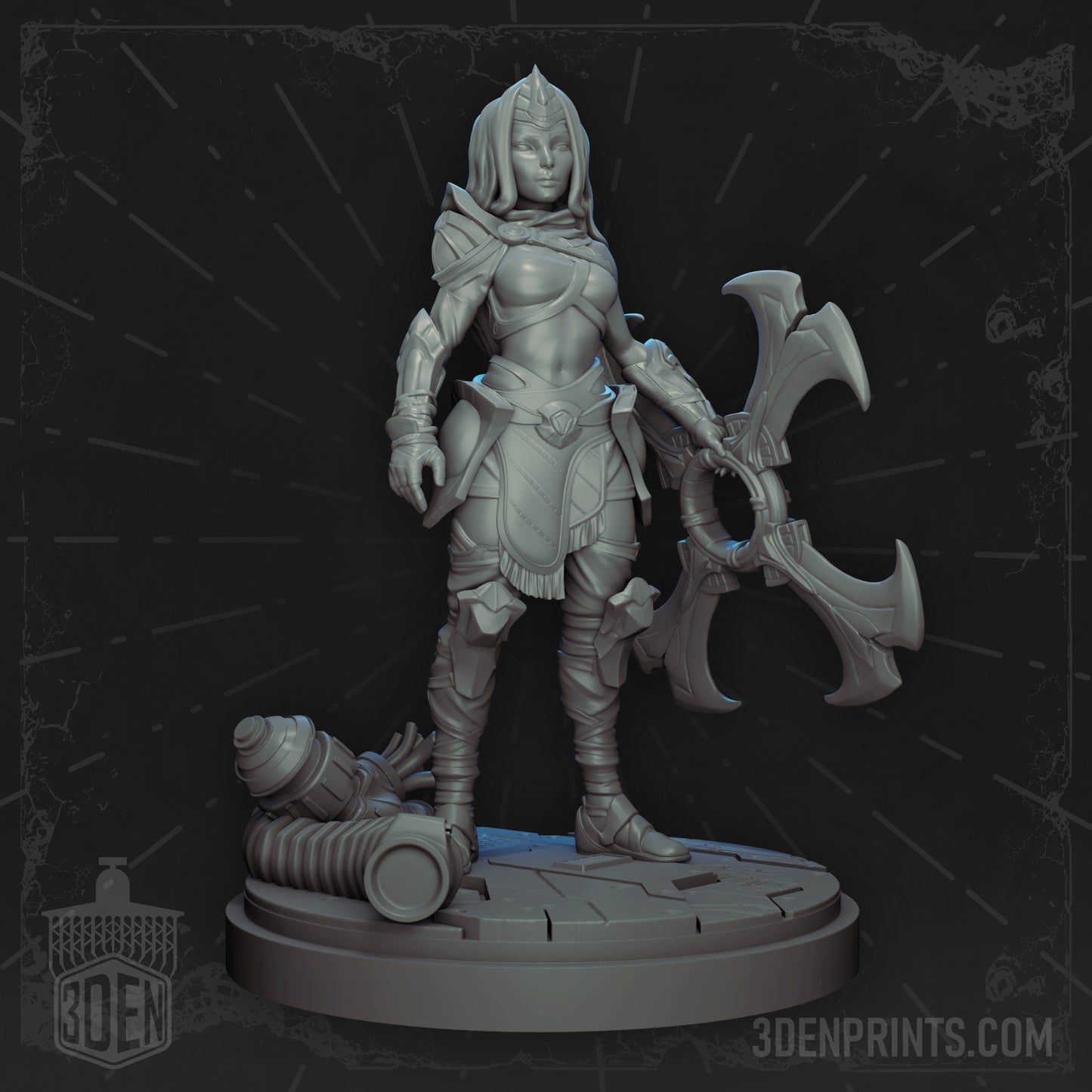 Sivir by RN Estudio Heroic Scale Fantasy Miniature RN 0183