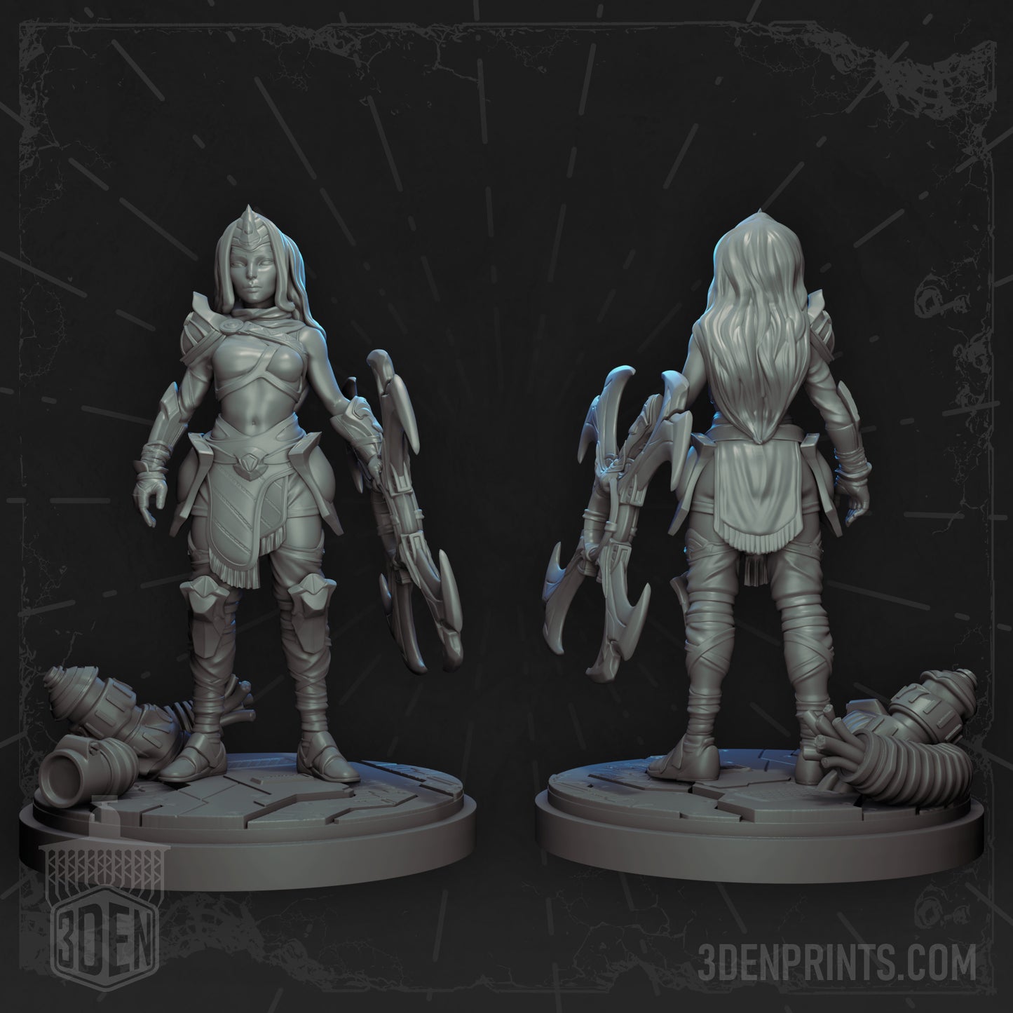 Sivir by RN Estudio Heroic Scale Fantasy Miniature RN 0183