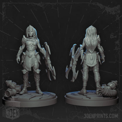 Sivir by RN Estudio Heroic Scale Fantasy Miniature RN 0183