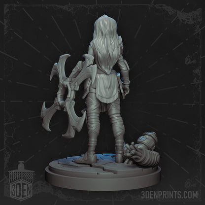 Sivir by RN Estudio Heroic Scale Fantasy Miniature RN 0183