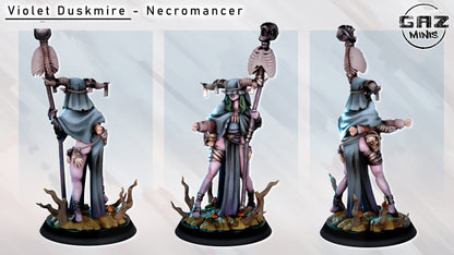 Violet Necromancer by Gaz Minis 75mm Scale (NSFW version available) GM 0346