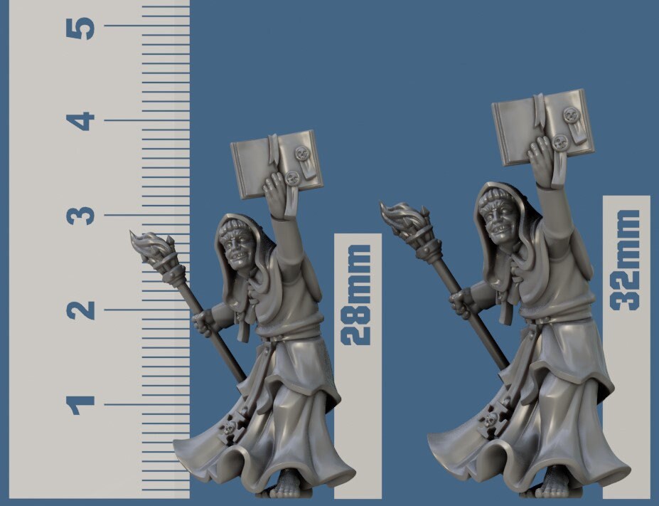 Priest by Vae Victis Miniatures 28mm or 32mm scale Fantasy Miniature  VVM 0138