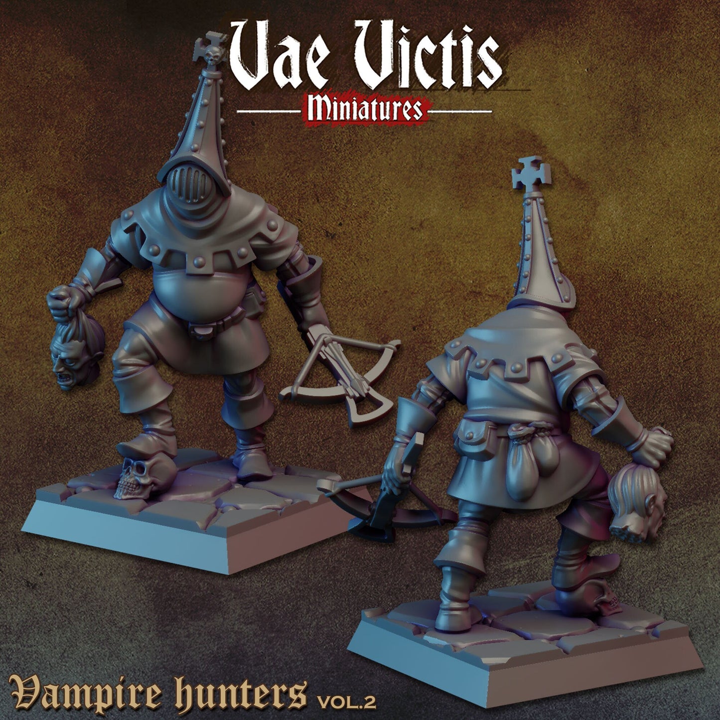 Hunter Cultist by Vae Victis Miniatures 28mm or 32mm scale Fantasy Miniature  VVM 0138