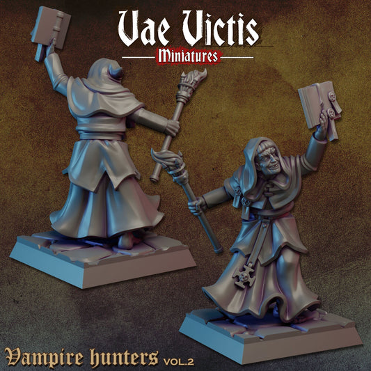 Priest by Vae Victis Miniatures 28mm or 32mm scale Fantasy Miniature  VVM 0138