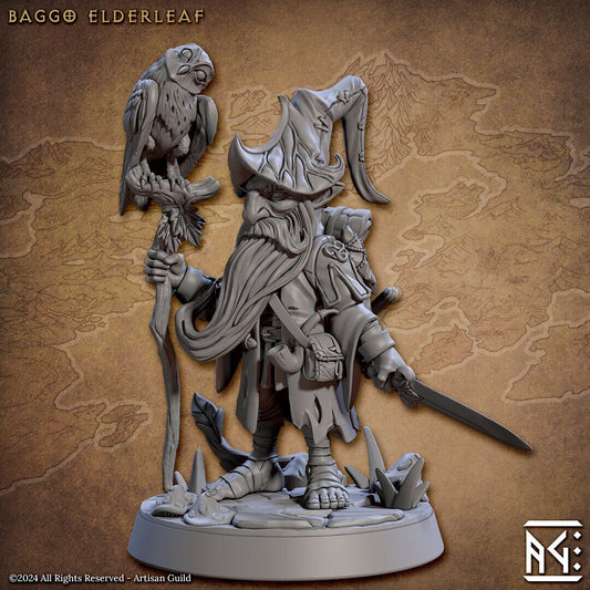 Baggo Elderleaf by Artisan Guild Heroic 32mm Scale Fantasy Miniature AG1313