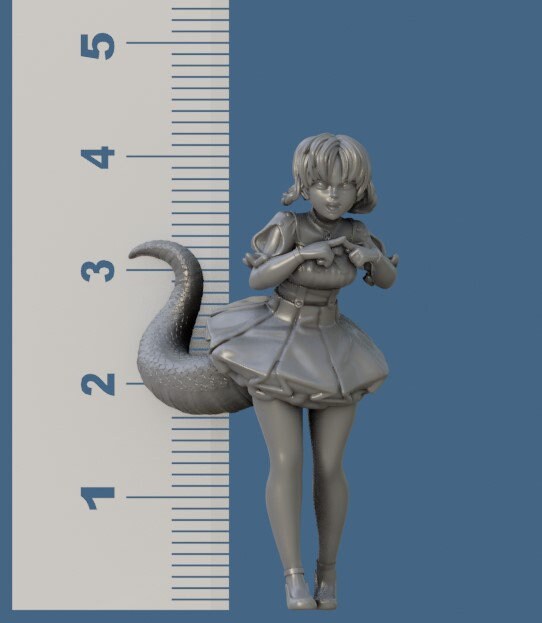 Dragon Maid by RN Estudio Heroic Scale Fantasy Miniature RN 0179