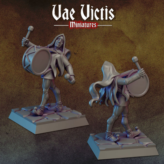 Drummer by Vae Victis Miniatures 28mm or 32mm scale Fantasy Miniature  VVM 0139
