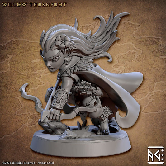 Willow Thornfoot by Artisan Guild Heroic 32mm Scale Fantasy Miniature AG1313