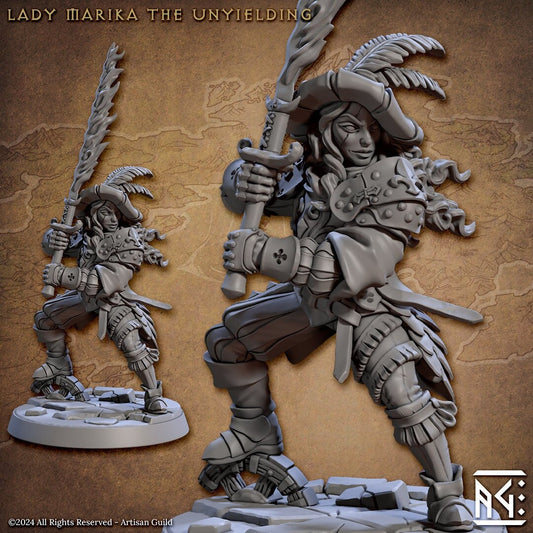 Lady Marika the Unyielding by Artisan Guild Heroic 32mm Scale Fantasy Miniature AG1314