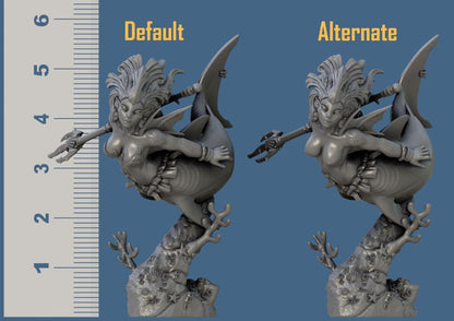 Tryphosa - Mother of the Sharks by Artisan Guild Heroic 32mm Scale Fantasy Miniature AG1316