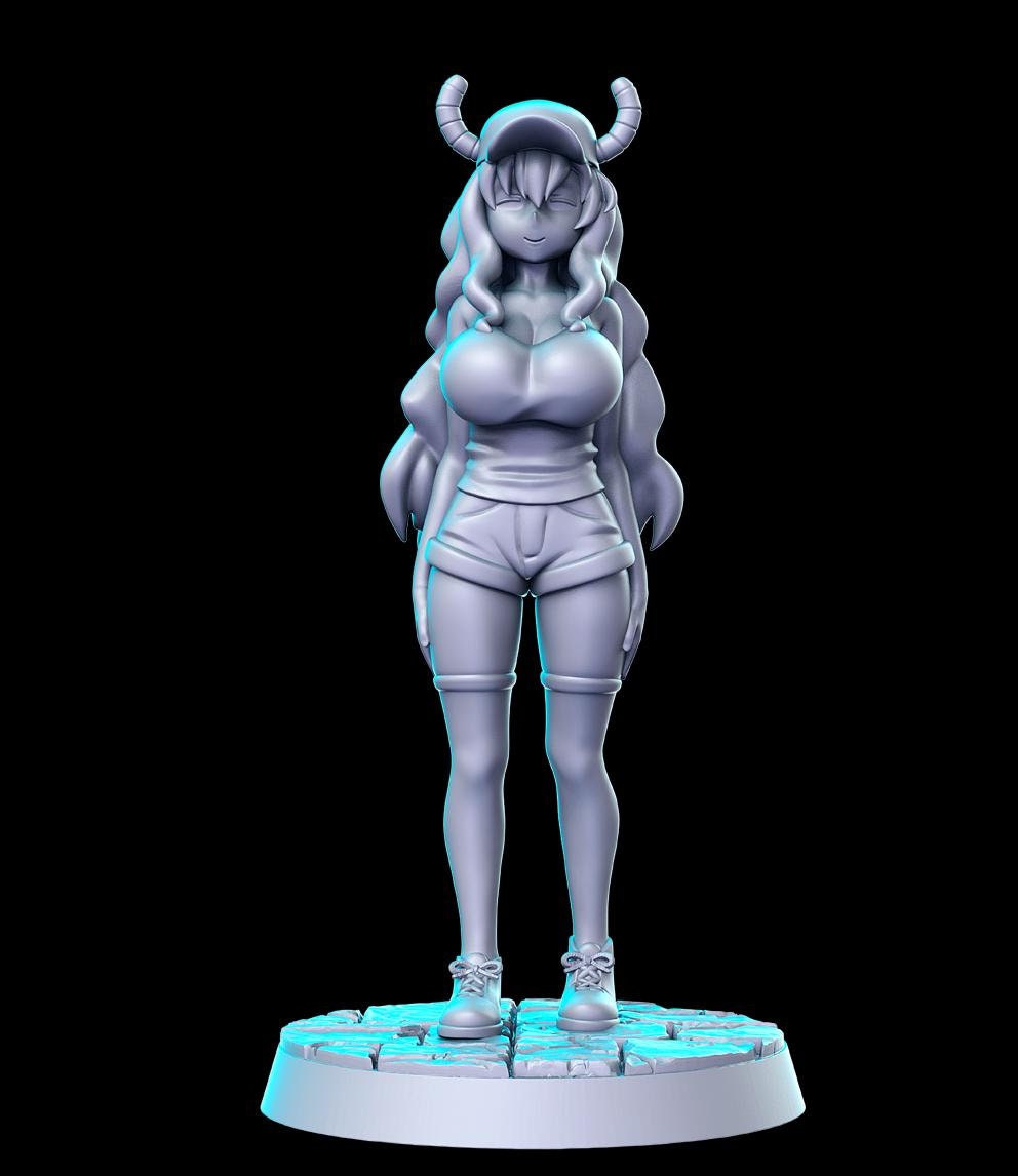 Lucoa by RN Estudio Heroic Scale Fantasy Miniature RN 0182