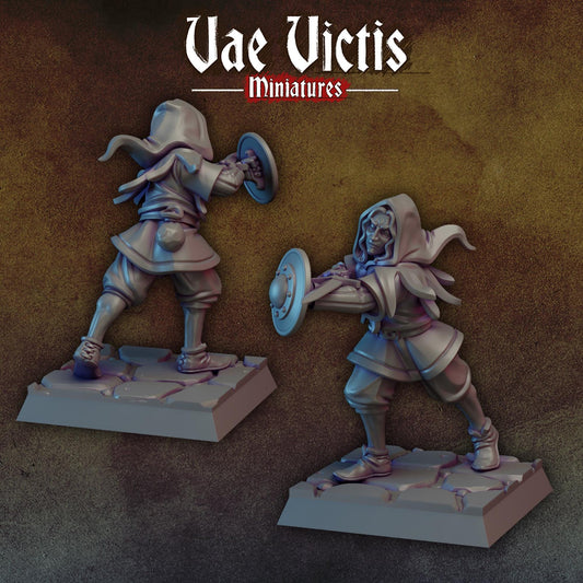 Duelist by Vae Victis Miniatures 28mm or 32mm scale Fantasy Miniature VVM 0143