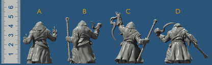 Ivory Priests Kit II Bundle Set by Artisan Guild Heroic 32mm Scale Fantasy Miniature AG1317