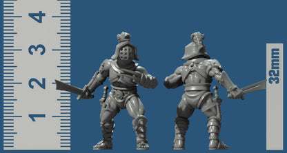 Male Gladiator by Vae Victis Miniatures 28mm or 32mm scale Fantasy Miniature VVM 0143