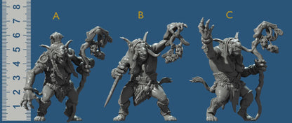 Troll Hags Bundle Set by Artisan Guild Heroic 32mm Scale Fantasy Miniature AG1101