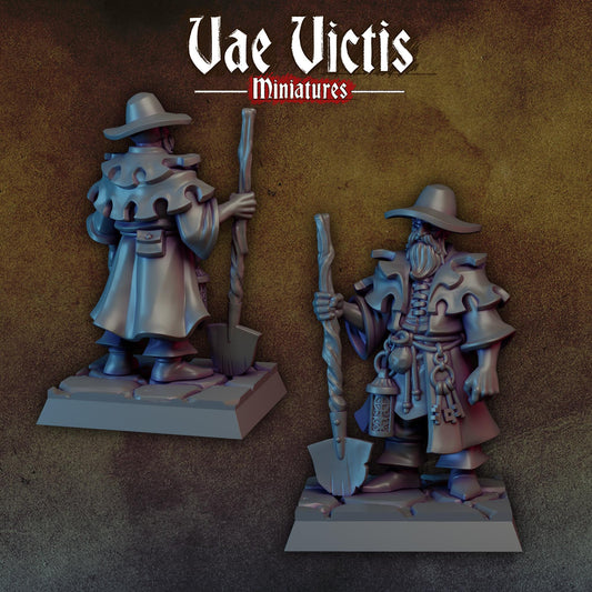 Gravedigger by Vae Victis Miniatures 28mm or 32mm scale Fantasy Miniature VVM 0144