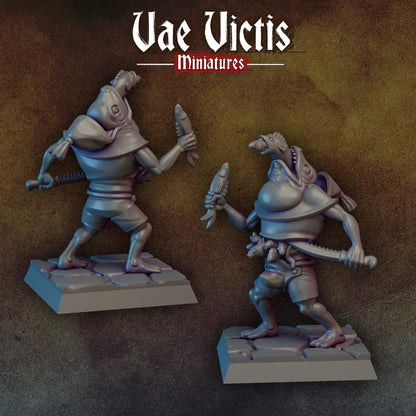 Weird Fishman by Vae Victis Miniatures 28mm or 32mm scale Fantasy Miniature VVM 0145