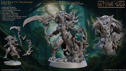 Feydris Deeproot Enchantress by Artisan Guild Heroic 32mm Scale Fantasy Miniature AG1319